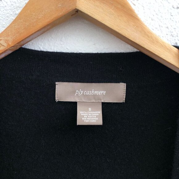 PLY CASHMERE 100% Cashmere Open Cardigan Small Size - Picture 7 of 8
